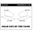 B-Ware Stompgrip Tankpad Motorrad schwarz Volcano passend...
