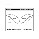 B-Ware Stompgrip Tankpad Motorrad hybrid Volcano passend...