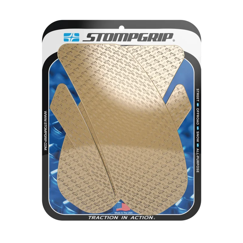 Stompgrip Motorrad Tankpad – Universal, Super Volcano Design, Schwarz, 375 X 191 Mm