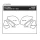Stompgrip Tankpad Motorrad schwarz Volcano 55-10-0034B