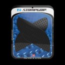 Stompgrip Tankpad Motorrad scharz Volcano 55-10-0216B