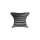 B-Ware Stompgrip Universal Tankpad Motorrad Smoothridge schwarz 189 x 145 mm