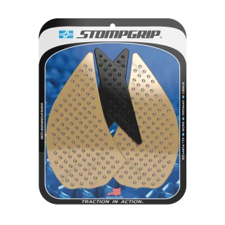 B-Ware Stompgrip Tankpad Motorrad hybrid Volcano passend für Kawasaki Z1000 2010-2016