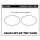 B-Ware Stompgrip Universal Tankpad Motorrad Volcano schwarz oval 108 x 171 mm