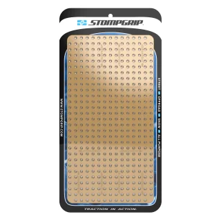 B-Ware Stompgrip Universal Tankpad Motorrad Volcano transparent 375 mm x 191 mm