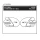 Stompgrip Tankpad Motorrad passend für Kawasaki ZZR1400 ABS 2006-2011