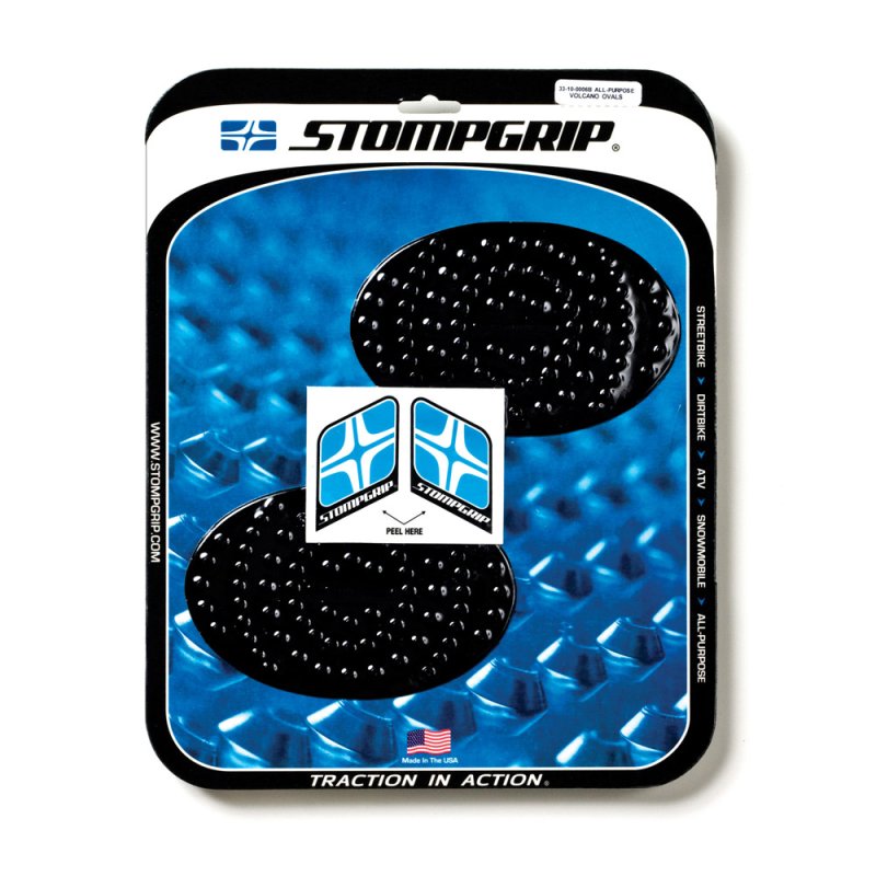 Stompgrip - Volcano Universal Pads Oval - schwarz - 50-10-0003B