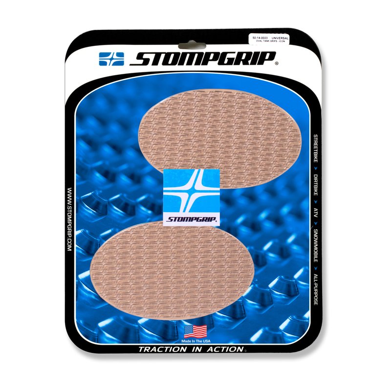 Stompgrip - Icon 108 mm x 171 mm oval - klar - 50-14-0003