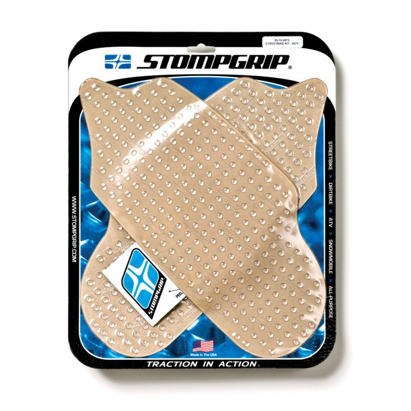 Stomp Design Clear` 55-10-0051 Traction Pads